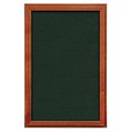 United Visual Products Outdoor Enclosed Combo Board, 72"x36", Black Frame/Black Porc & Surf UVCB7236ODB-BLKPORC-SURF